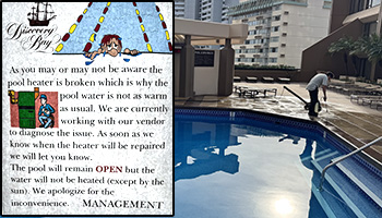 Swimming Pool Heater Broken